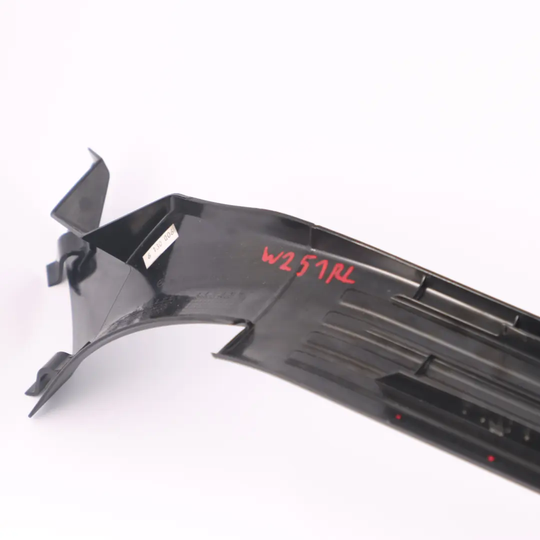 Mercedes W251 soglia porta ingresso interno posteriore sinistro nero - SKU A2516860536 - Numero di parte A2516860536