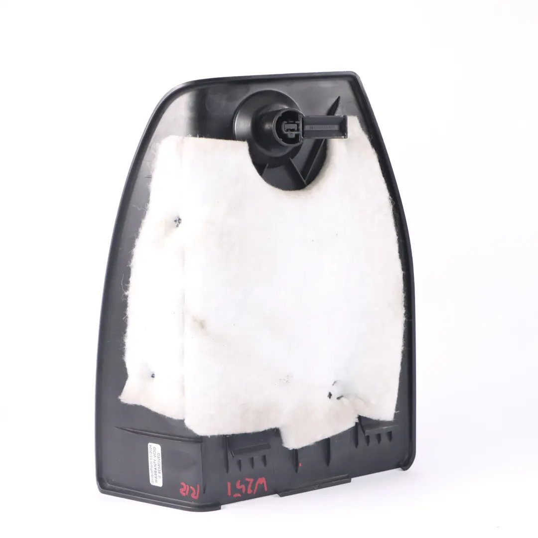 Mercedes W251 Tapa del panel lateral derecho del maletero - SKU A2516900027 - Número de pieza A2516900027