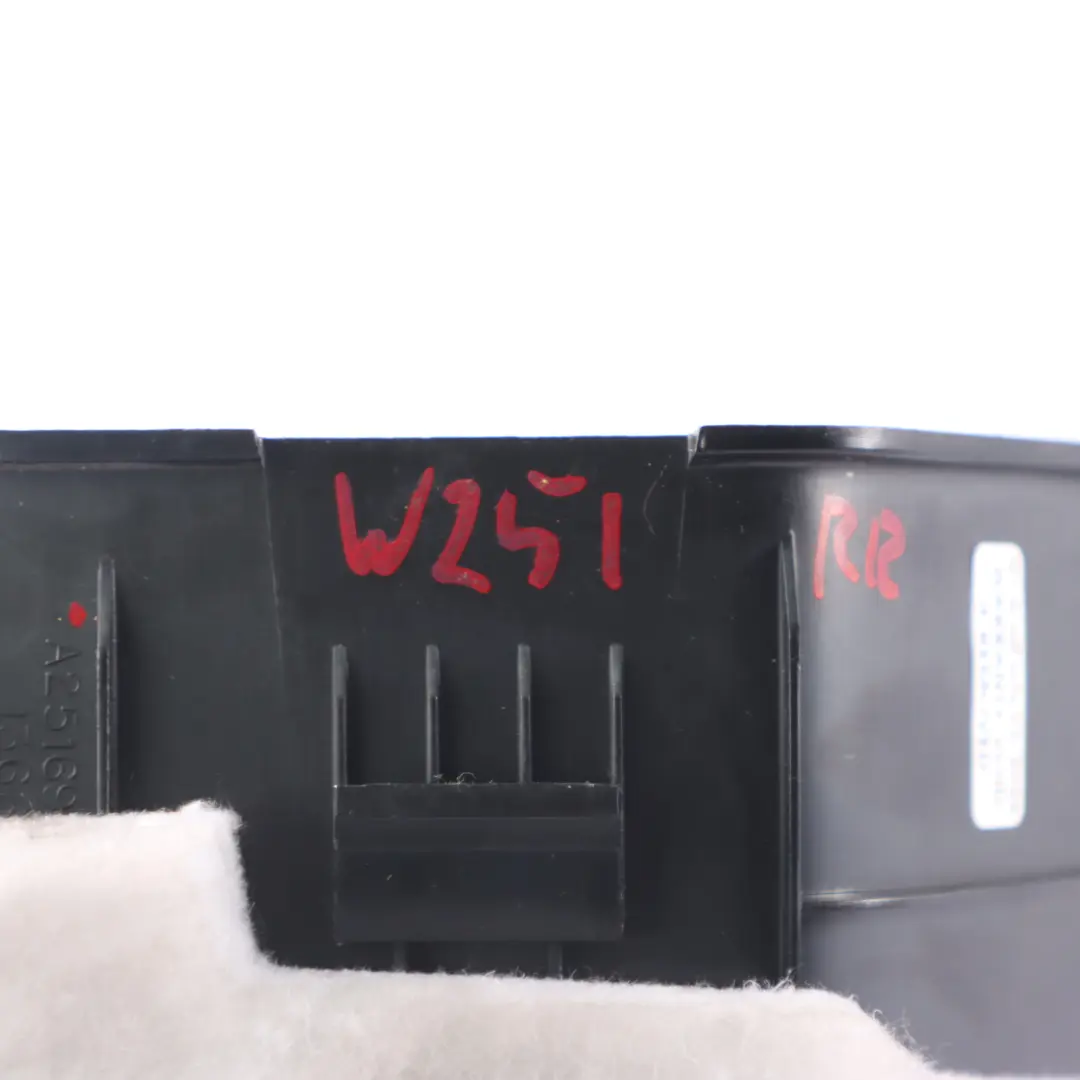 Mercedes W251 Boot Trunk Right O/S Side Trim Panel Cover Flap - SKU A2516900027 - Part number A2516900027