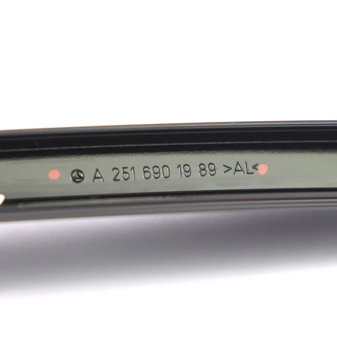 Moulure montant porte arrière gauche Couverture pour Mercedes W251 à propos du numéro de pièce A2516901989 Mercedes W251 Moulure montant porte arrière gauche Couverture - SKU A2516901989 - Numéro de pièce A2516901989