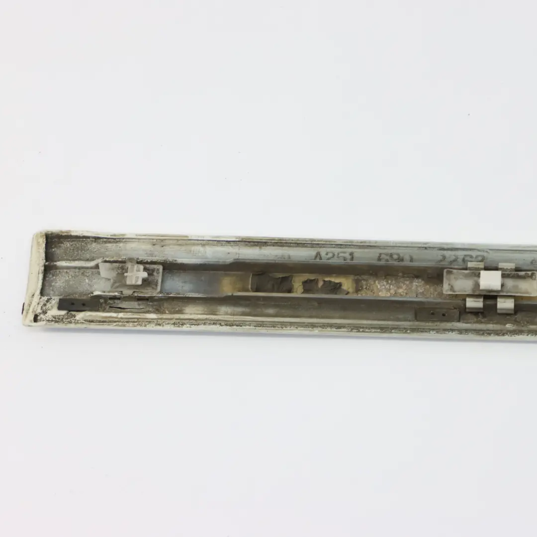 Mercedes W251 Door Trim Moulding Front Right O/S Calcite White - 650 2516902262 - SKU A2516902262-CW - Part number A2516902262