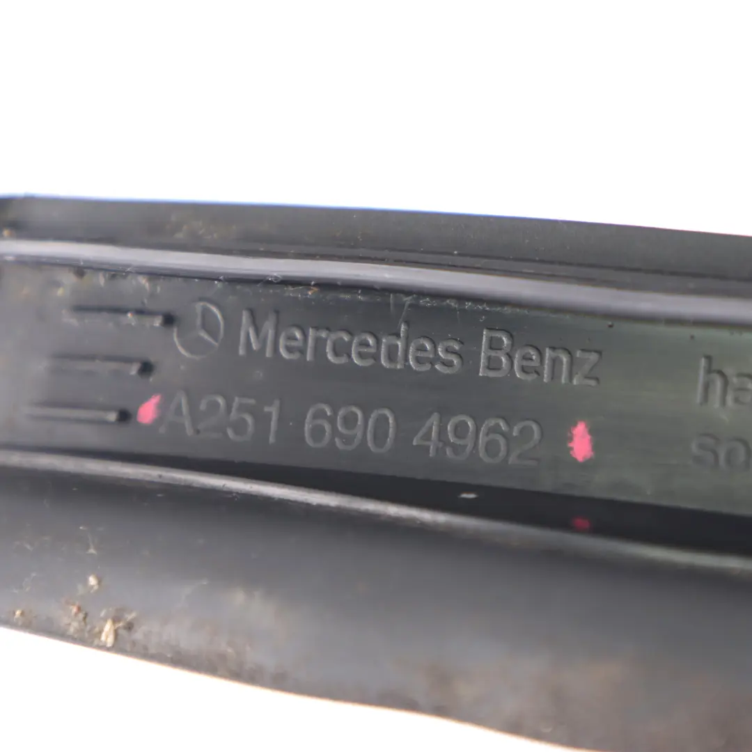 Mercedes W251 Windscreen Trim Strip Front Left N/S Cover Moulding Panel Black - SKU A2516904962 - Part number A2516904962