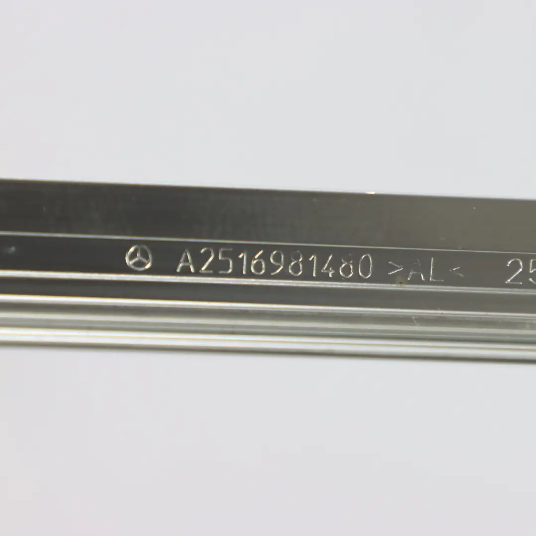 Front Door Window Trim Strip Right O/S Chrome A2516981480 to Mercedes W251 with Part number A2516909280 Mercedes W251 Front Door Window Trim Strip Right O/S Chrome A2516981480 - SKU A2516909280 - Part number A2516909280