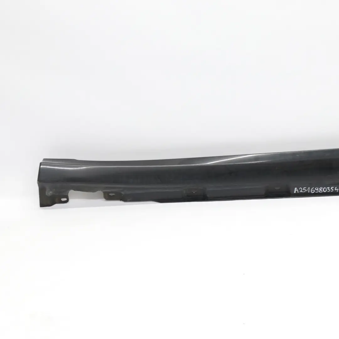 Mercedes W251 Próg Listwa Progowa Lewa Obsidian Black Czarny Metalik - 197 - SKU A2516980354-OB - Numer Części A2516980354