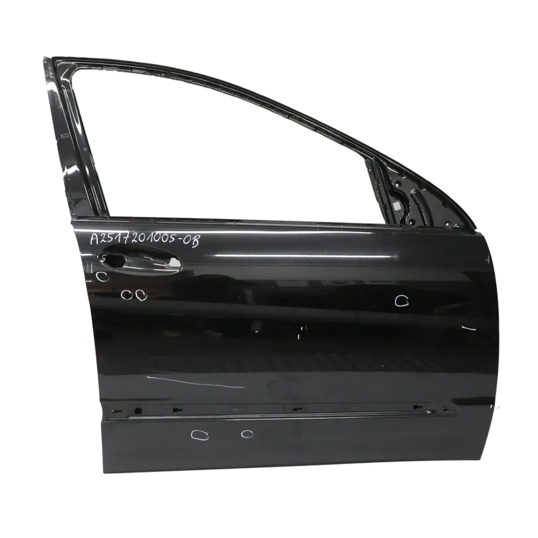 Drzwi Prawe Przednie Obsidian Black Czarny Metalik - 197 do Mercedes W251 o numerze A2517201005 Mercedes W251 Drzwi Prawe Przednie Obsidian Black Czarny Metalik - 197 - SKU A2517201005-OB - Numer Części A2517201005