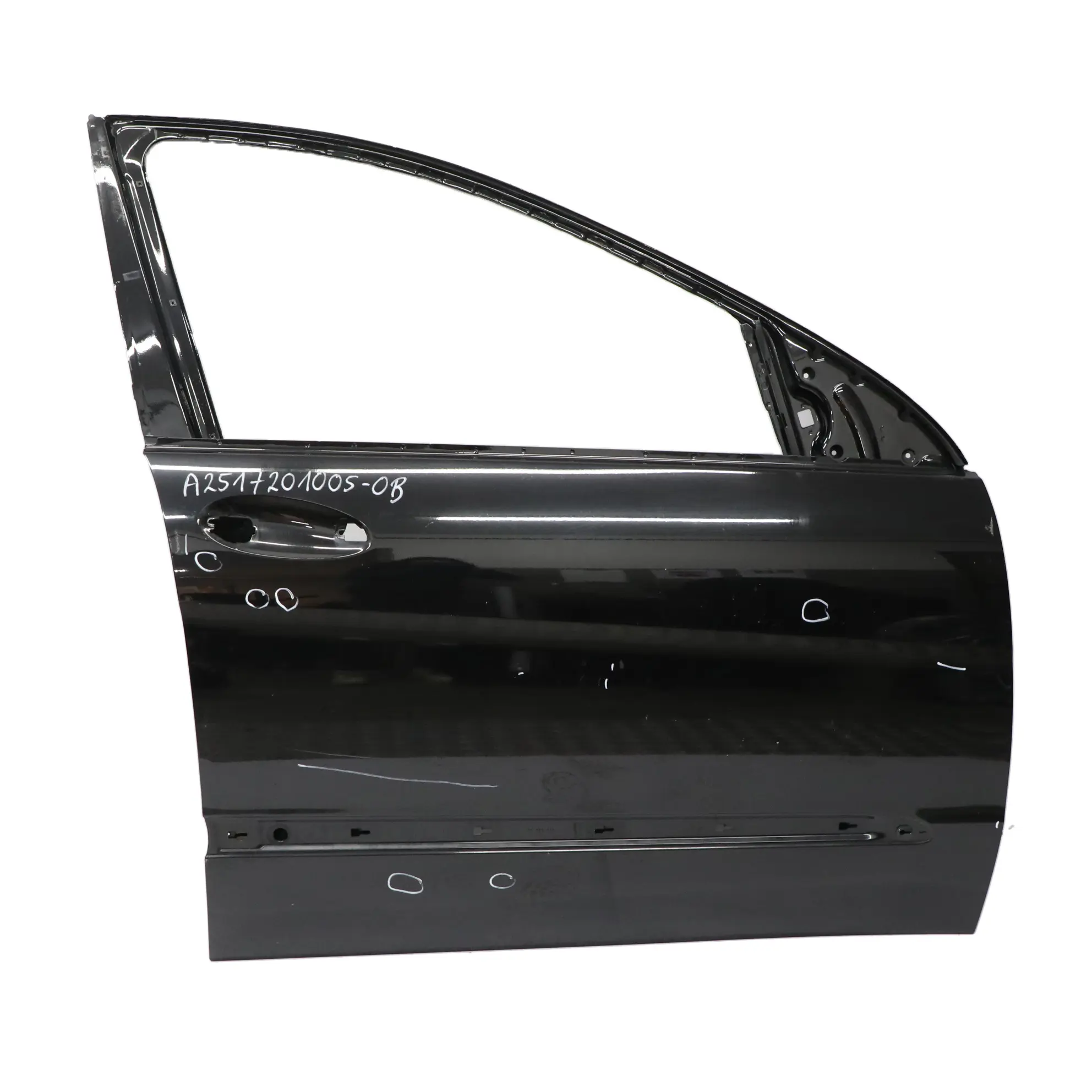 Mercedes W251 Porta anteriore destra Obsidian Black Metallic - 197