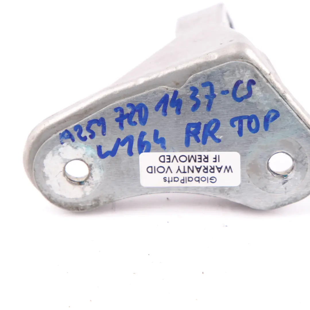 Door Hinge Front Rear Right O/S Top Cubanite Silver to Mercedes ML W164 with Part number A2517201437 Mercedes ML W164 Door Hinge Front Rear Right O/S Top Cubanite Silver - SKU A2517201437-CS - Part number A2517201437