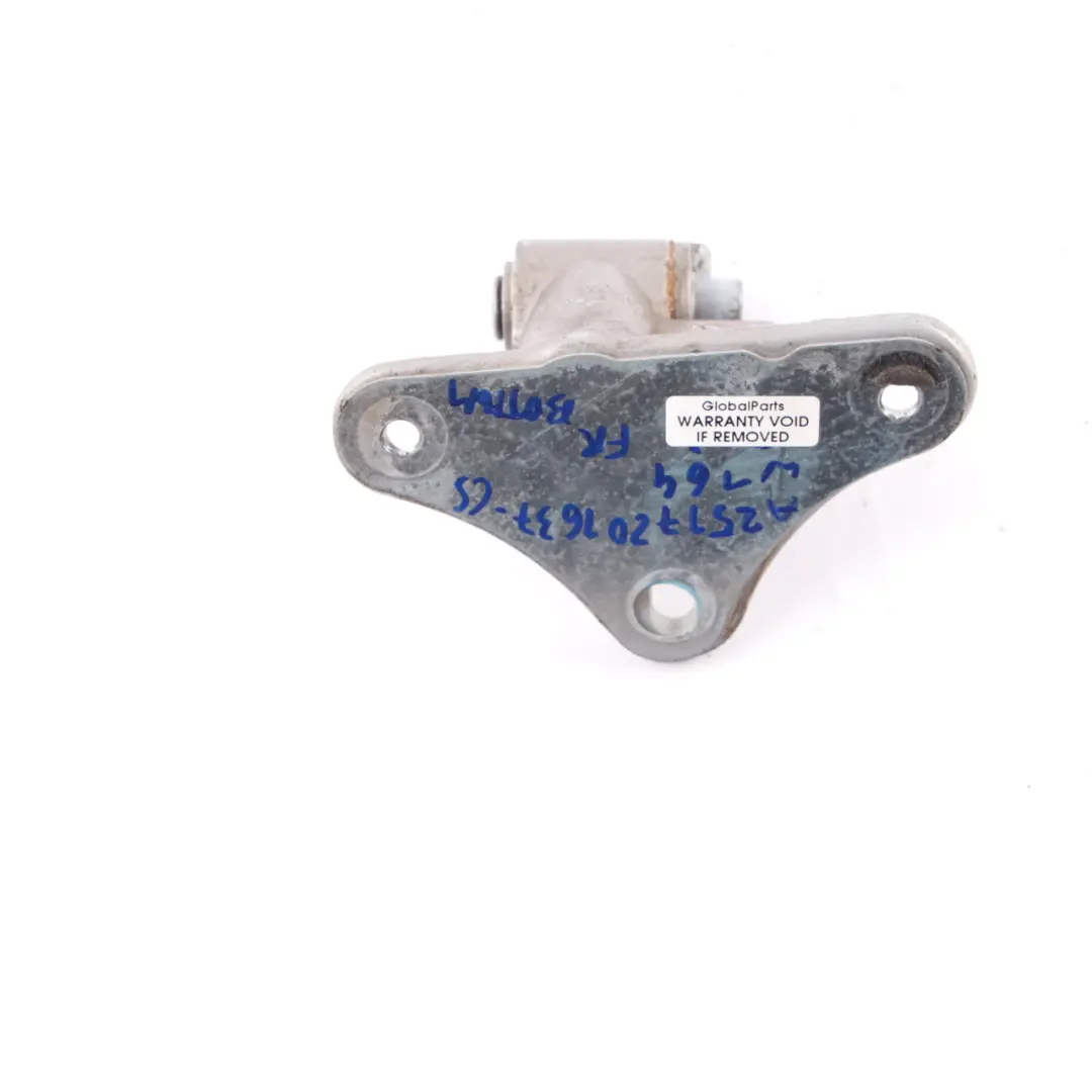 Door Hinge Front Right O/S Bottom Cubanite Silver to Mercedes ML W164 with Part number A2517201637 Mercedes ML W164 Door Hinge Front Right O/S Bottom Cubanite Silver - SKU A2517201637-CS - Part number A2517201637