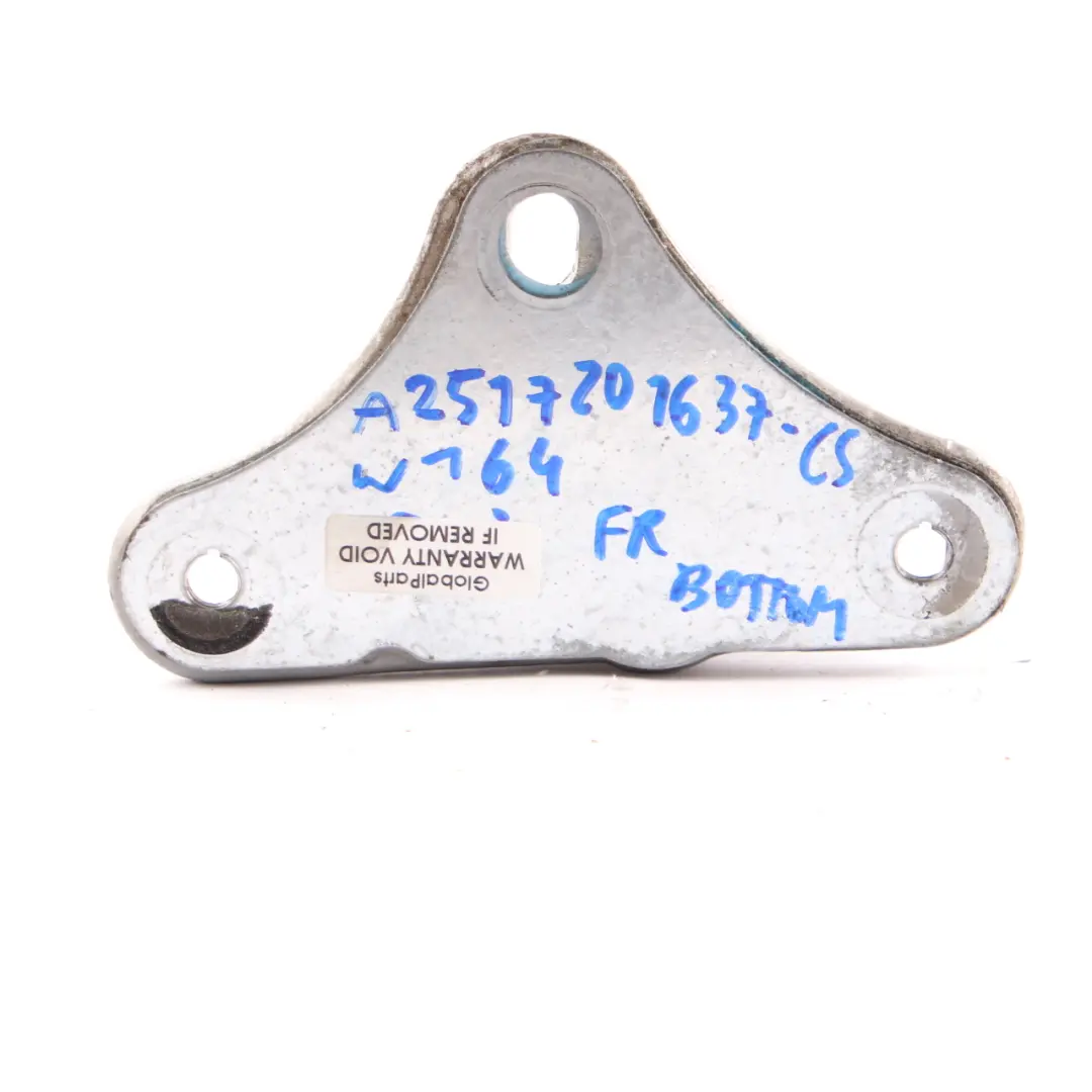 Door Hinge Front Right O/S Bottom Cubanite Silver to Mercedes ML W164 with Part number A2517201637 Mercedes ML W164 Door Hinge Front Right O/S Bottom Cubanite Silver - SKU A2517201637-CS - Part number A2517201637