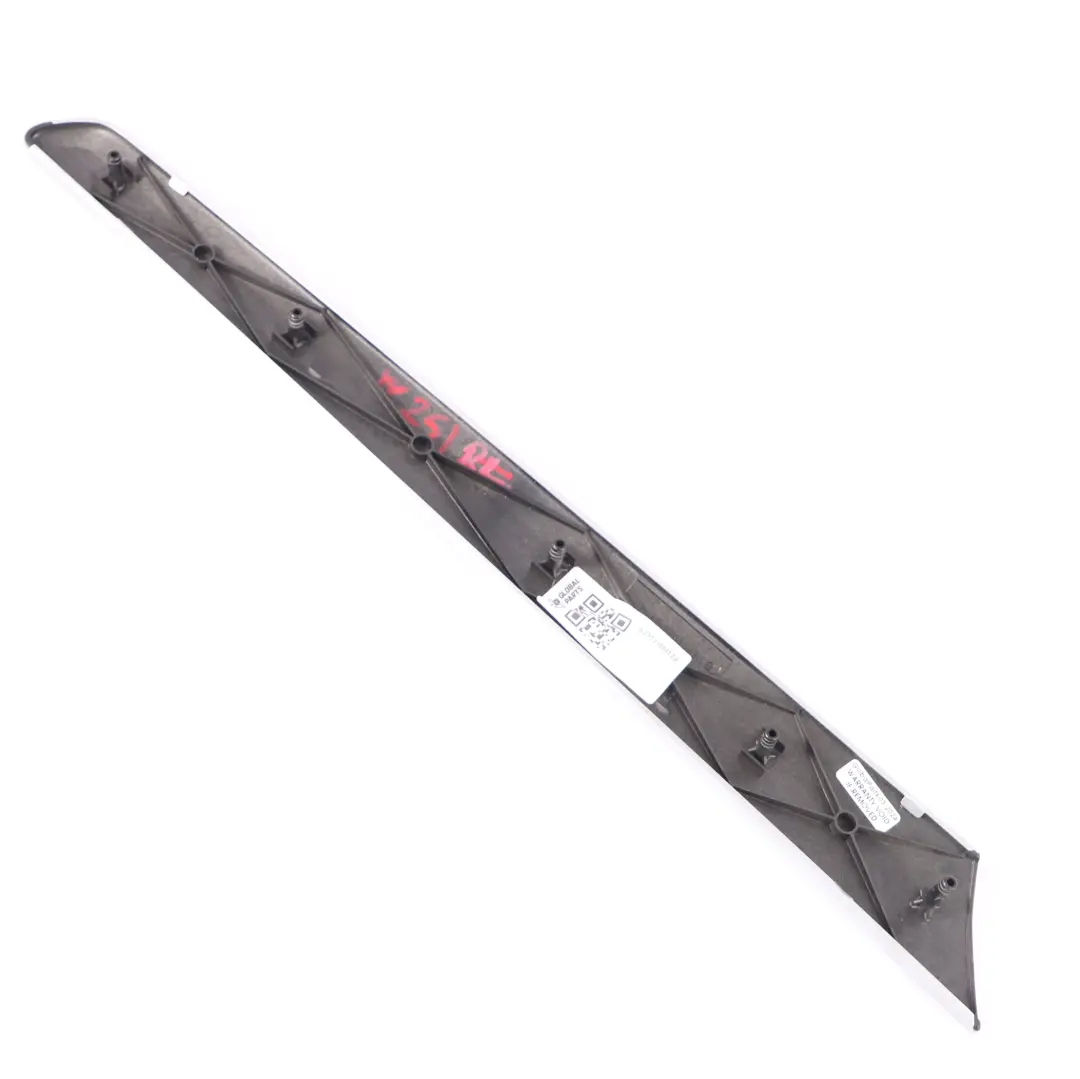 Mercedes W251 Bande décorative porte intérieure arrière gauche Alu - SKU A2517300122  - Numéro de pièce A2517300122