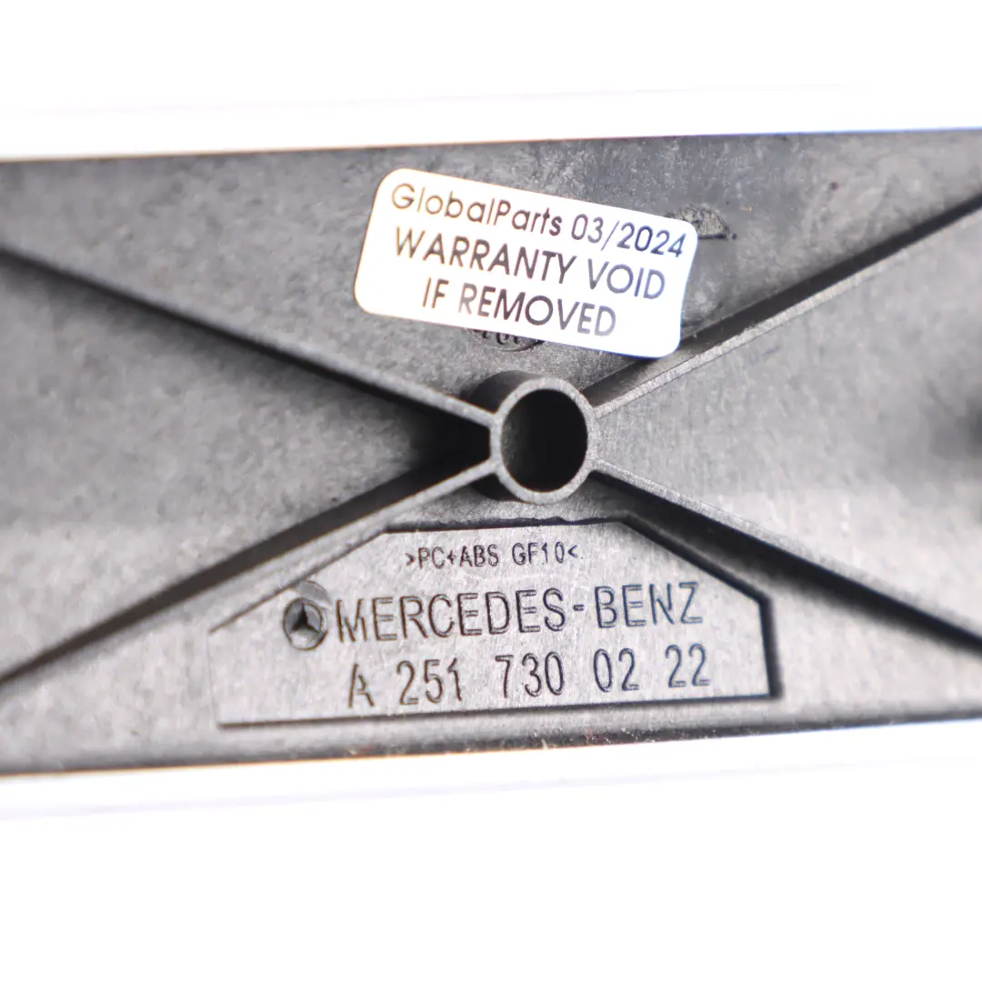 Interior Door Decor Strip Rear Right O/S Cover Alu to Mercedes W251 with Part number A2517300222 Mercedes W251 Interior Door Decor Strip Rear Right O/S Cover Alu - SKU A2517300222 - Part number A2517300222