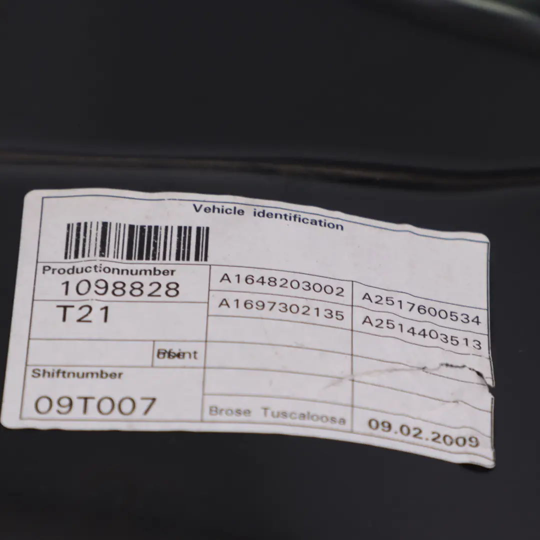 Regolatore Alzacristalli Posteriore Sinistro Pannello Porta per Mercedes W251 con numero di parte A2517303079 Mercedes W251 Regolatore Alzacristalli Posteriore Sinistro Pannello Porta - SKU A2517303079 - Numero di parte A2517303079