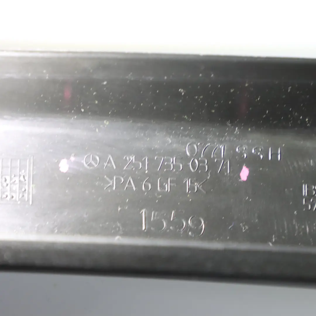 Mercedes W251 Encadrement De Fenêtre De Porte Arriere Gauche Noir - SKU A2517350371 - Numéro de pièce A2517350371