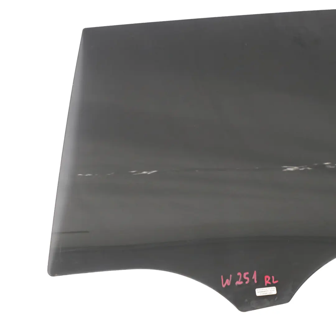 Vetro Porta Finestra Posteriore Sinistra Colorato per Mercedes W251 con numero di parte A2517350910 Mercedes W251 Vetro Porta Finestra Posteriore Sinistra Colorato - SKU A2517350910 - Numero di parte A2517350910