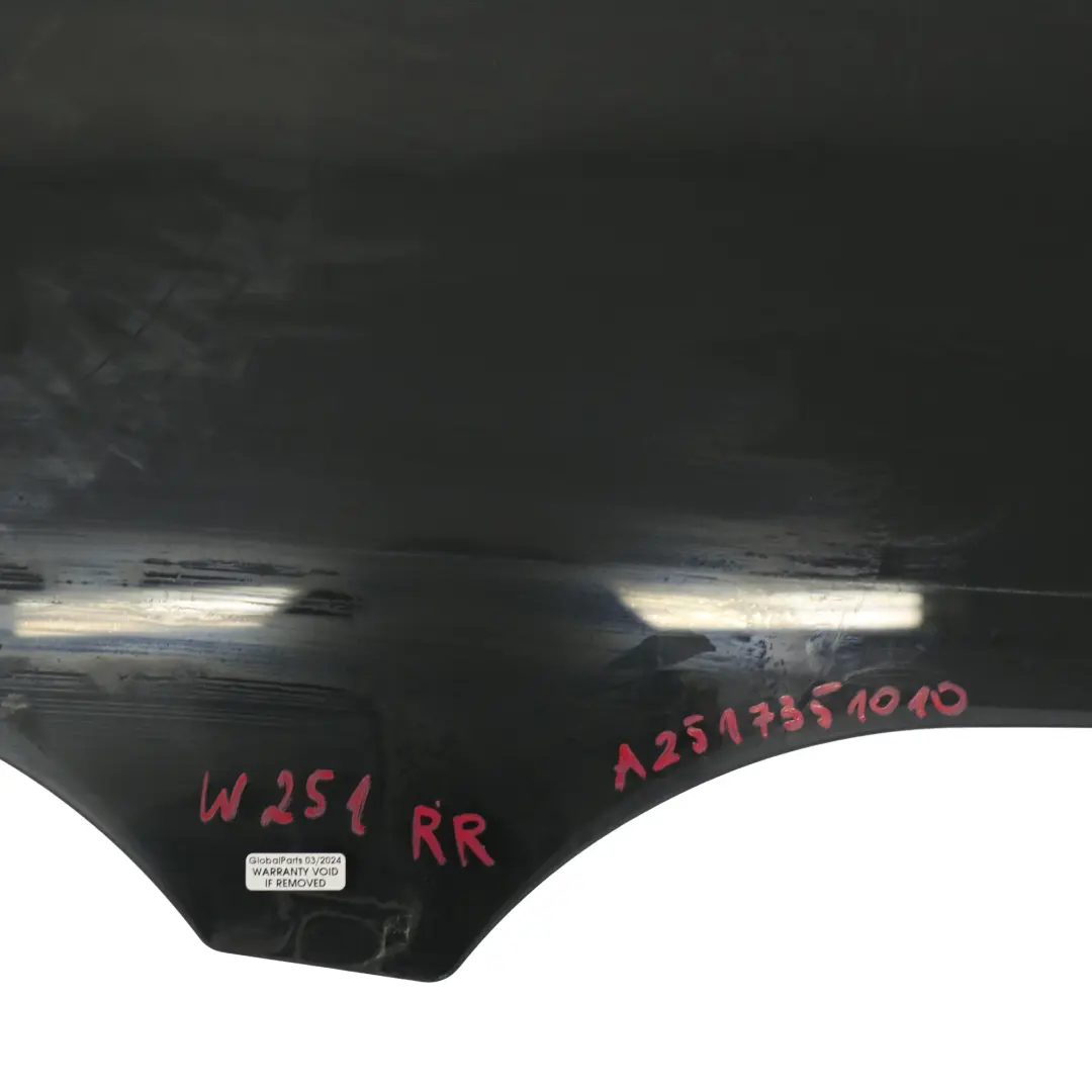 Mercedes W251 Vetro del finestrino posteriore destro colorato - SKU A2517351010 - Numero di parte A2517351010