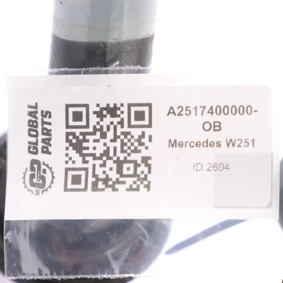 Mercedes W251 Charnière hayon cofre Couvercle gauche Noir obsidien métallisé 197 - SKU A2517400000-OB - Numéro de pièce A2517400000