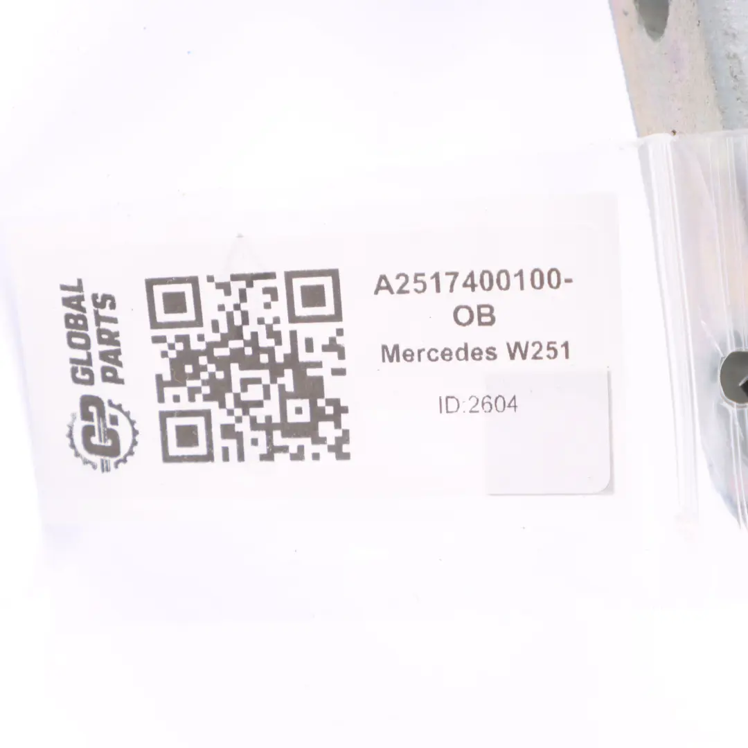 Mercedes W251 Charnière de hayon Boot Trunk Droite Noir Obsidien Métallisé - 197 - SKU A2517400100-OB - Numéro de pièce A2517400100