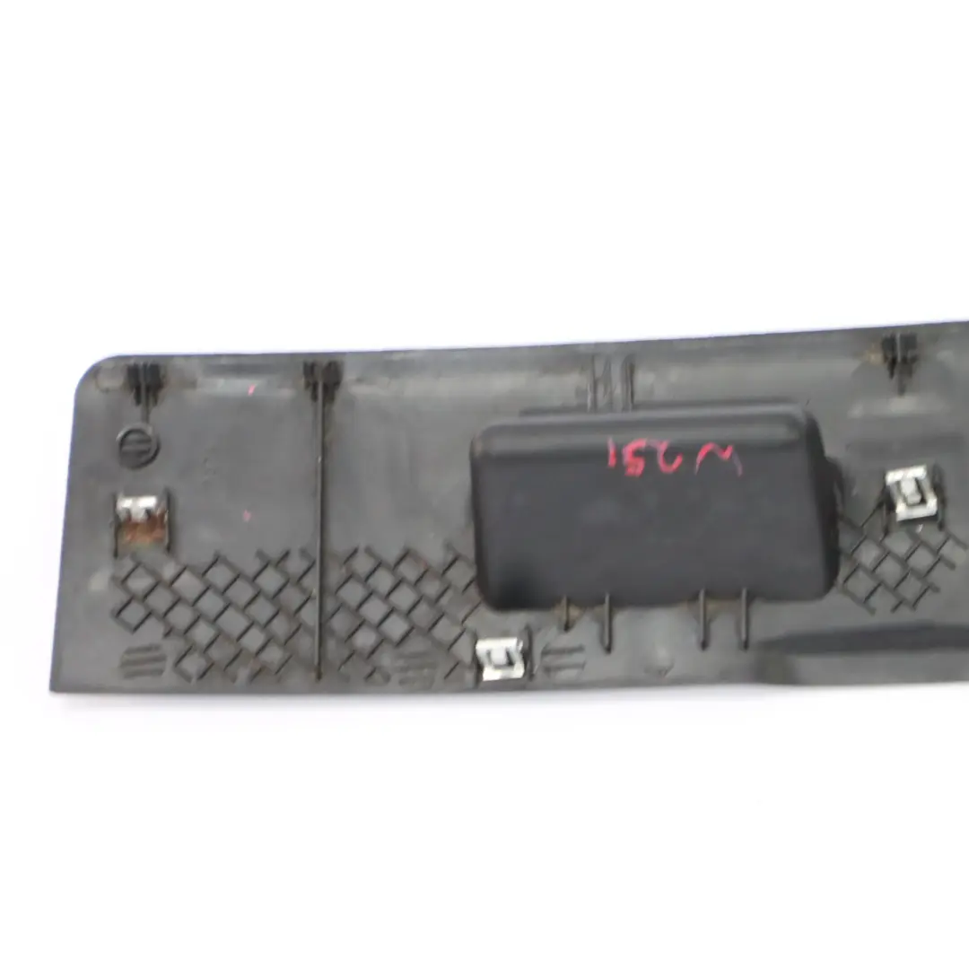 Mercedes W251 Boot Trunk Tailgate Lock Cover Trim Panel Black - SKU A2517470087 - Part number A2517470087