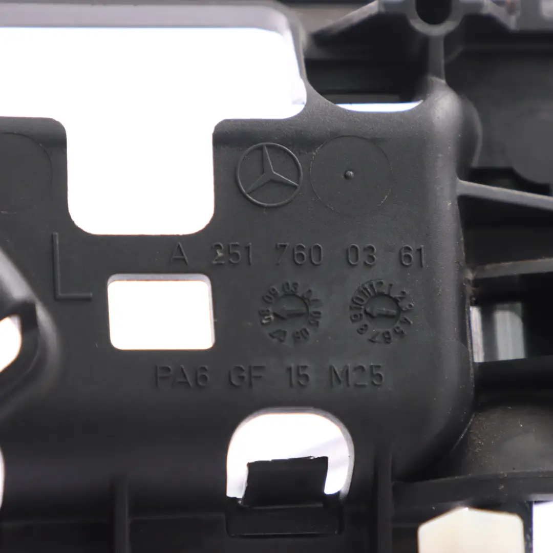  Maniglia porta Mercedes W251 Interno posteriore sinistra Porta maniglia - SKU A2517600361 - Numero di parte A2517600361