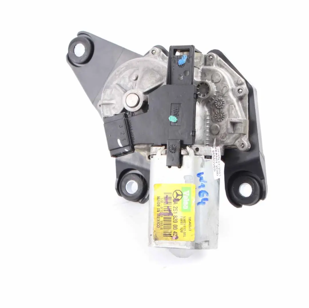 Mercedes ML W164 GL X164 Rear Panel Window Wiper Motor Tailgate - SKU A2518200042-1 - Part number A2518200042