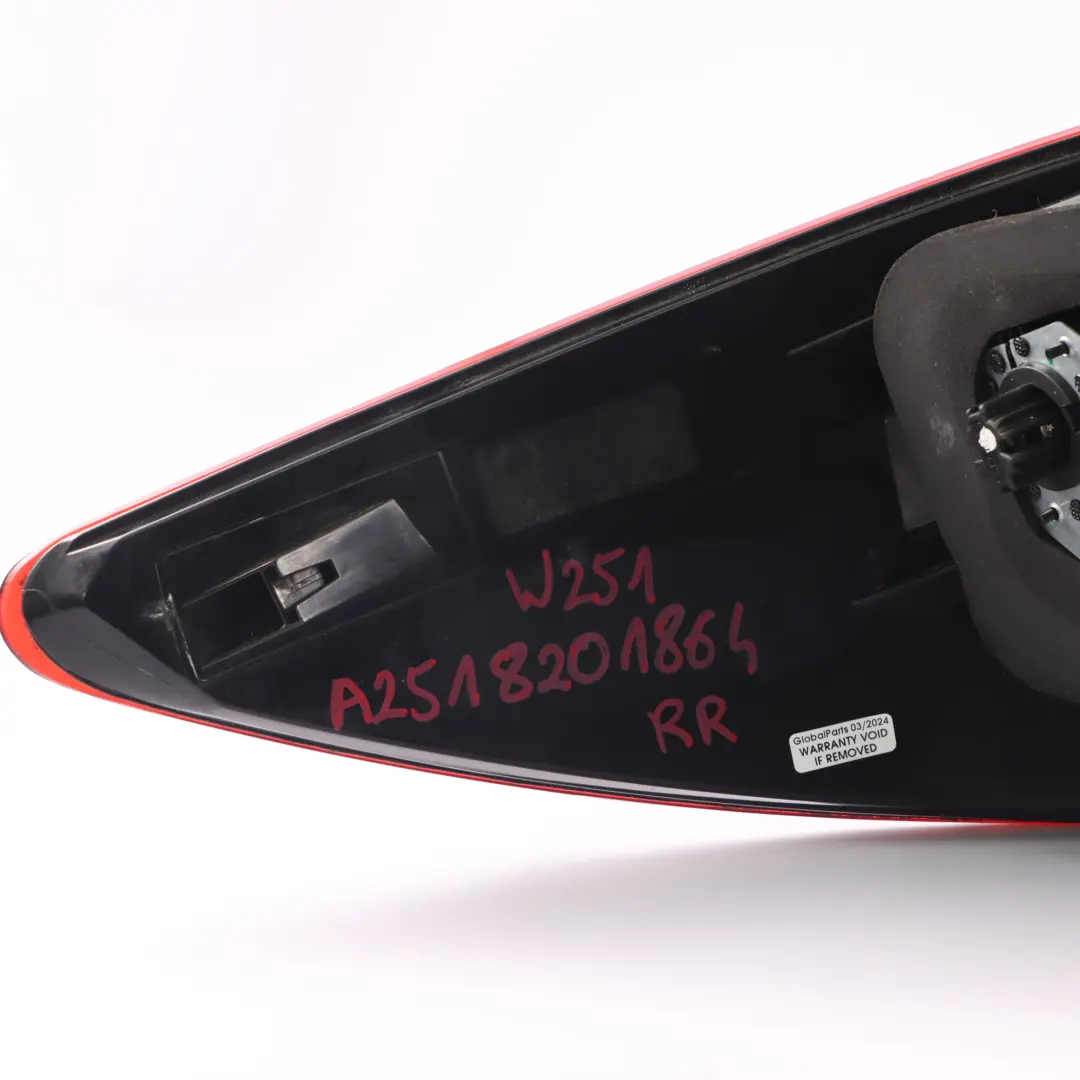 Mercedes W251 Fanale posteriore destro coda Pannello laterale - SKU A2518201864 - Numero di parte A2518201864