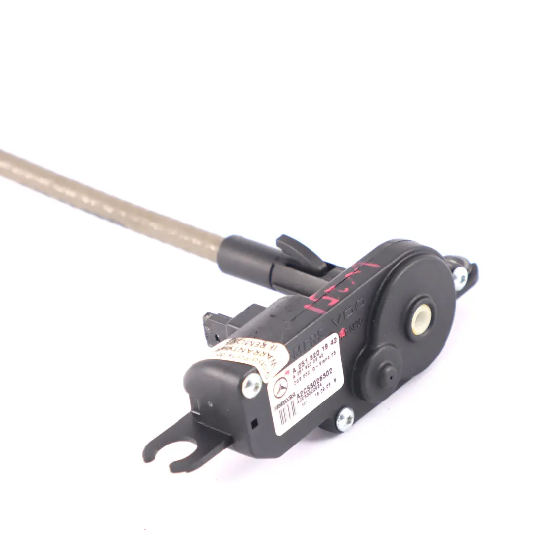 Regulador Ventana Trasera Izquierda Actuador Motor Cristal para Mercedes W251 con número de pieza A2518201942 Mercedes W251 Regulador Ventana Trasera Izquierda Actuador Motor Cristal - SKU A2518201942 - Número de pieza A2518201942