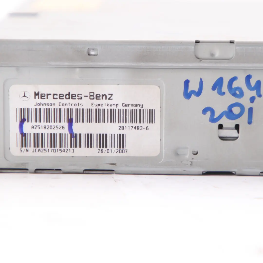 DVD Entertainment System Video Splitter Player to Mercedes ML W164 Rear with Part number A2518202526 Mercedes ML W164 Rear DVD Entertainment System Video Splitter Player - SKU A2518202526 - Part number A2518202526