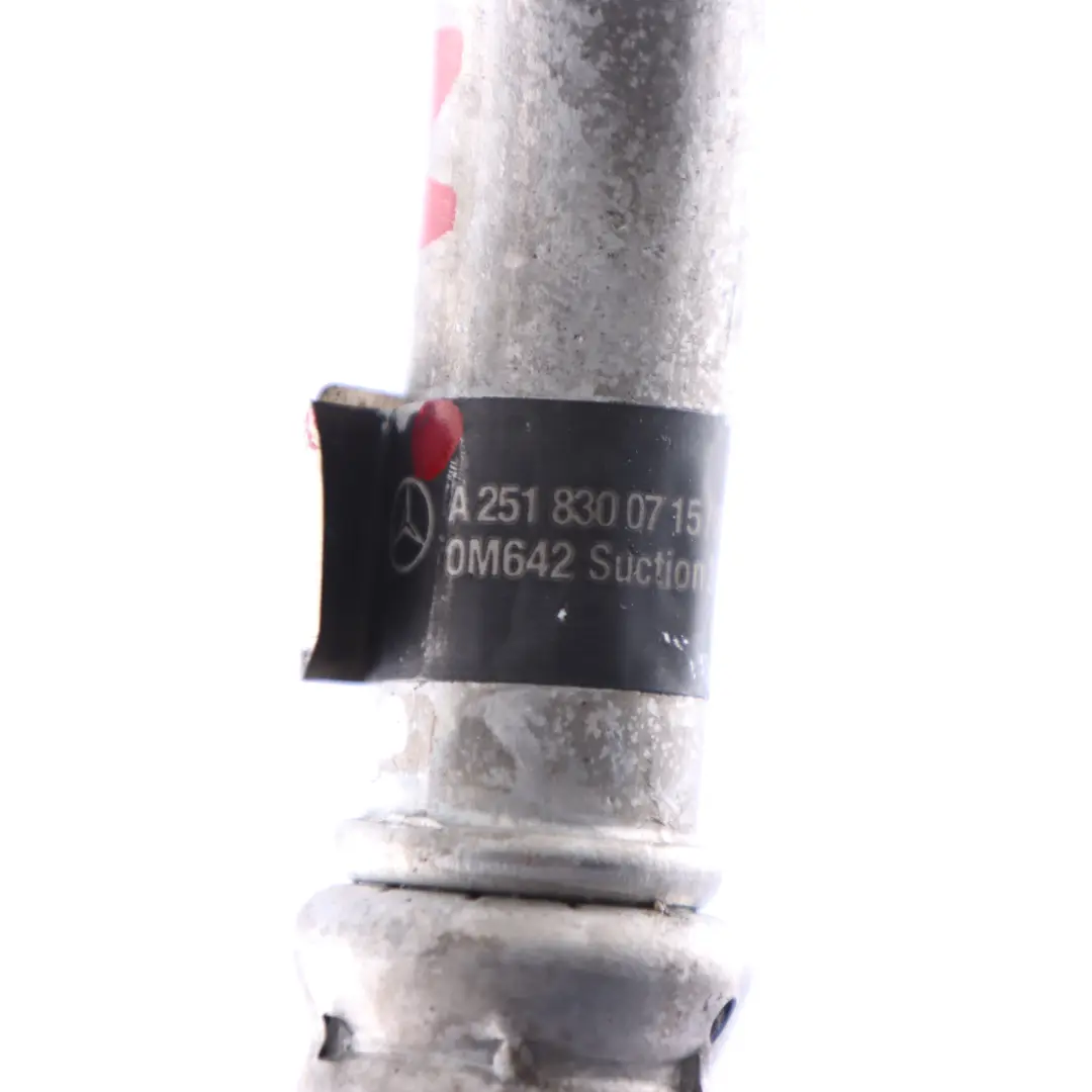 Air Conditioning Hose Mercedes W251 OM642 Refrigerant Compressor Pipe - SKU A2518300715 - Part number A2518300715