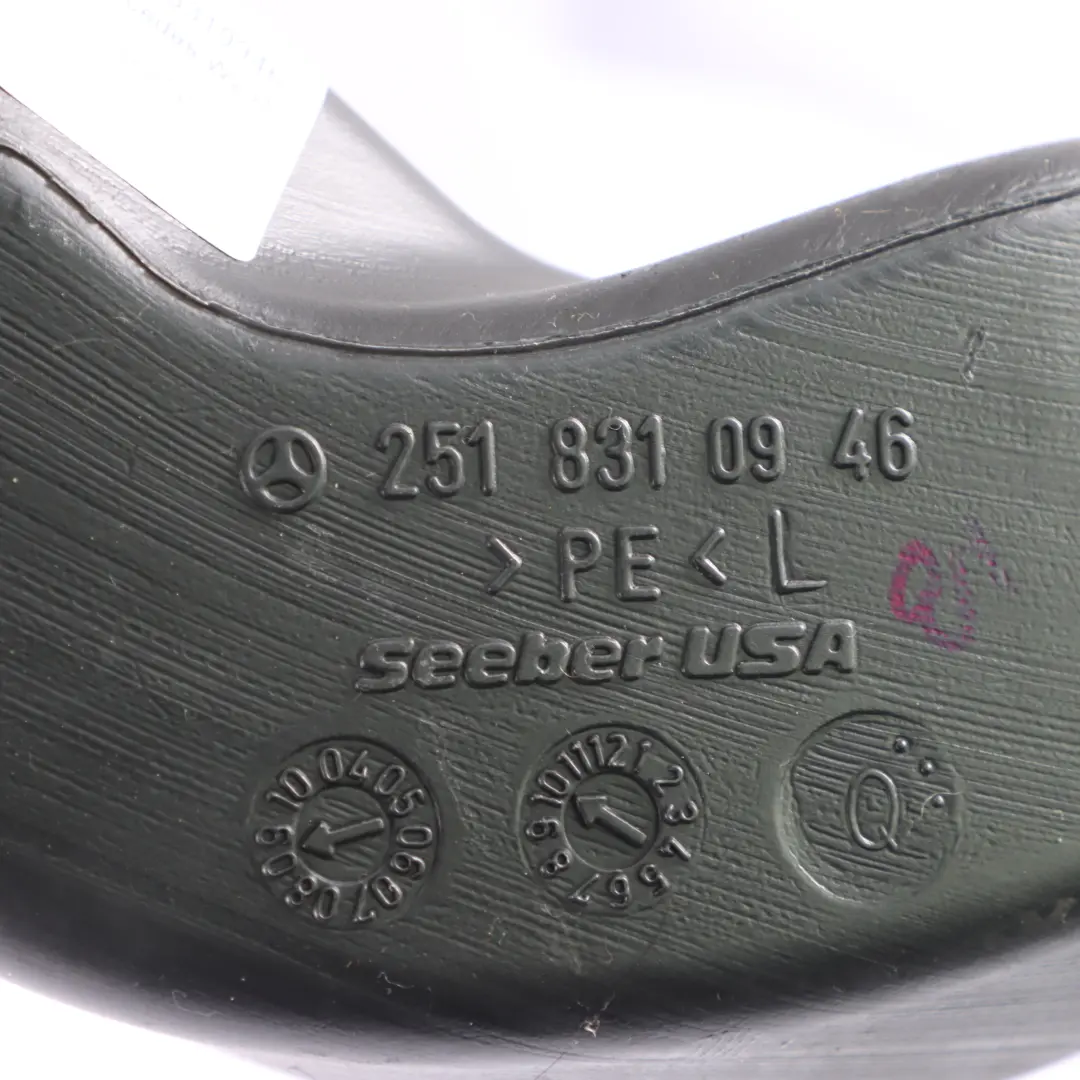 Air Duct Mercedes W251 Ventilation Rear Left Footwell Air Channel - SKU A2518310946 - Part number A2518310946