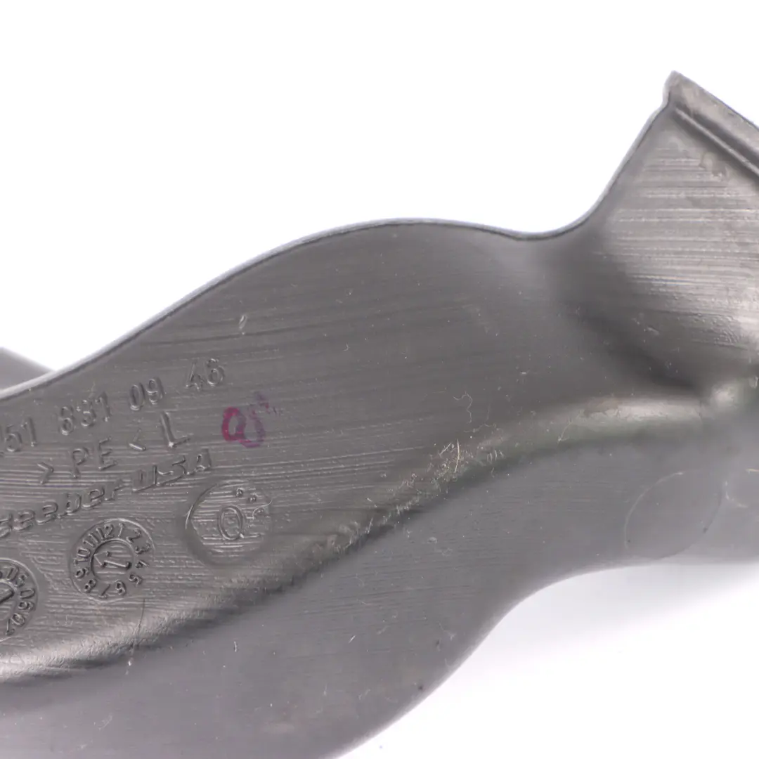  Ducto de Aire Mercedes W251 Ventilación Trasera Izquierda Canal Aire - SKU A2518310946 - Número de pieza A2518310946