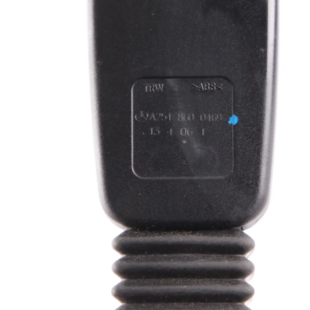 Tendicinghia Fibbia Sedile Anteriore Destra per Mercedes ML W164 GL X164 con numero di parte A2518600469 Mercedes ML W164 GL X164 Tendicinghia Fibbia Sedile Anteriore Destra - SKU A2518600469 - Numero di parte A2518600469