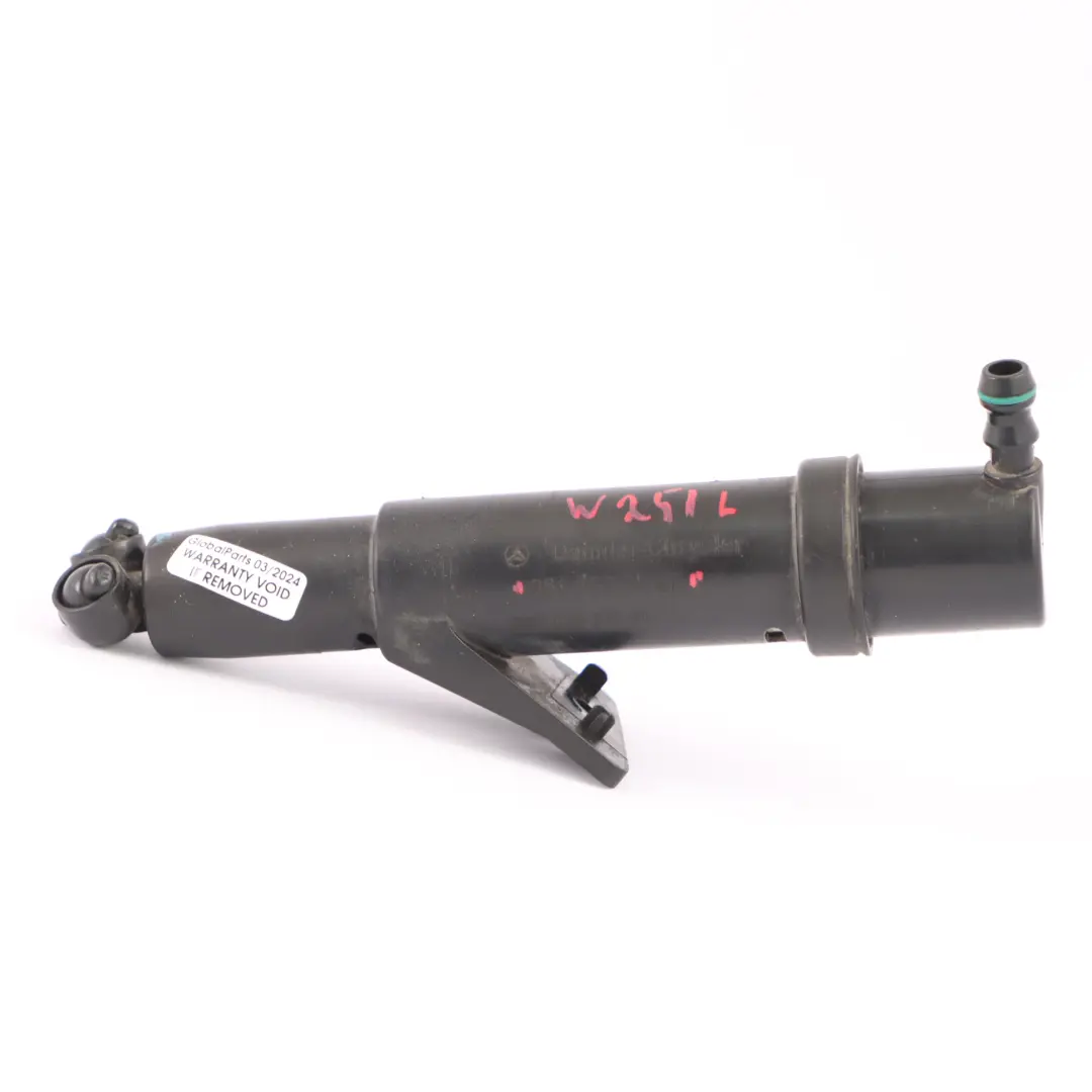 Faro delantero Lavaparabrisas pulverización Izquierda para Mercedes W251 con número de pieza A2518600547 Mercedes W251 Faro delantero Lavaparabrisas pulverización Izquierda - SKU A2518600547 - Número de pieza A2518600547