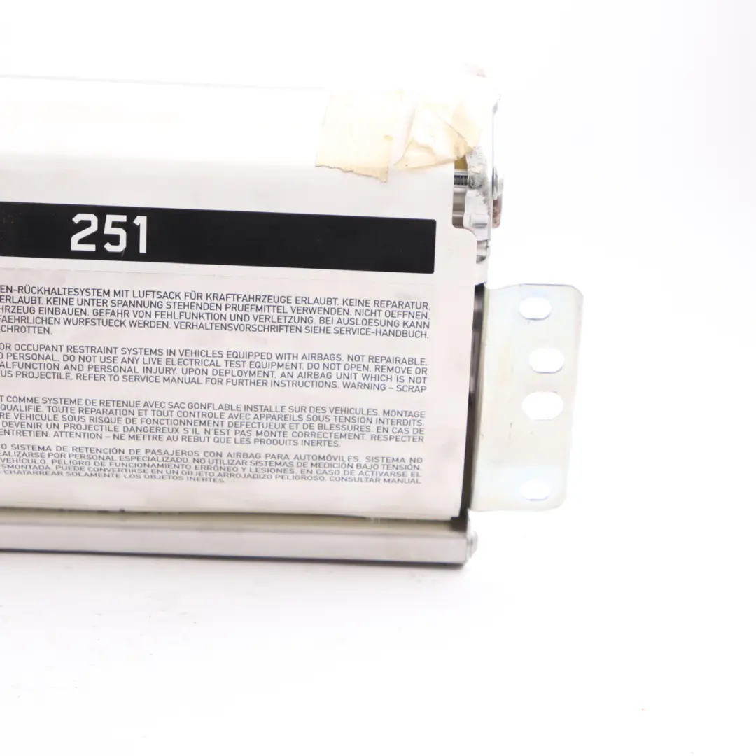 Mercedes ML W164 Passenger Side Air Bag Front Dashboard Airbag - SKU A2518600805-1 - Part number A2518600805
