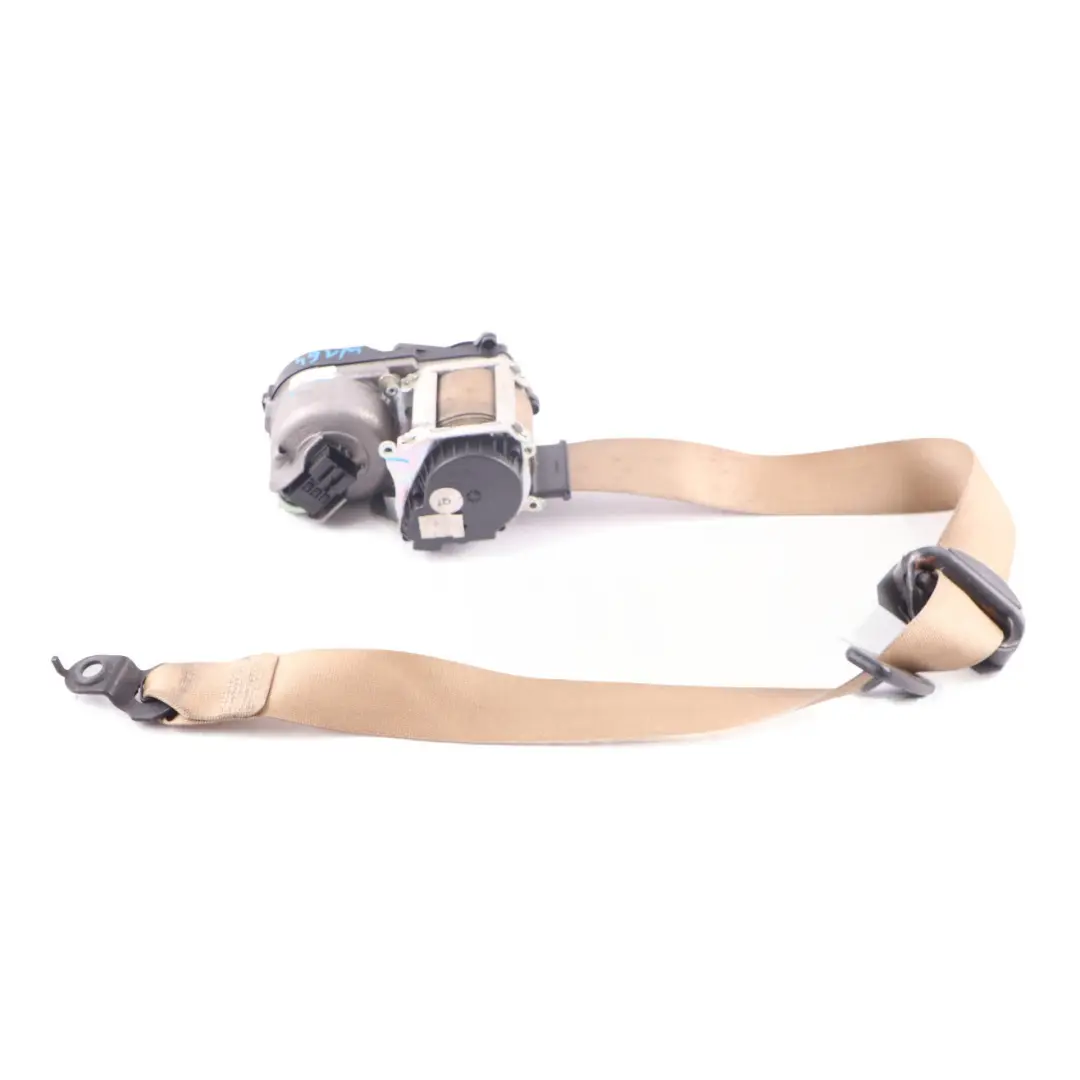 Belt Front Left N/S Upper seatbelt Beige to Mercedes ML W164 Seat with Part number A2518603385 Mercedes ML W164 Seat Belt Front Left N/S Upper seatbelt Beige - SKU A2518603385 - Part number A2518603385