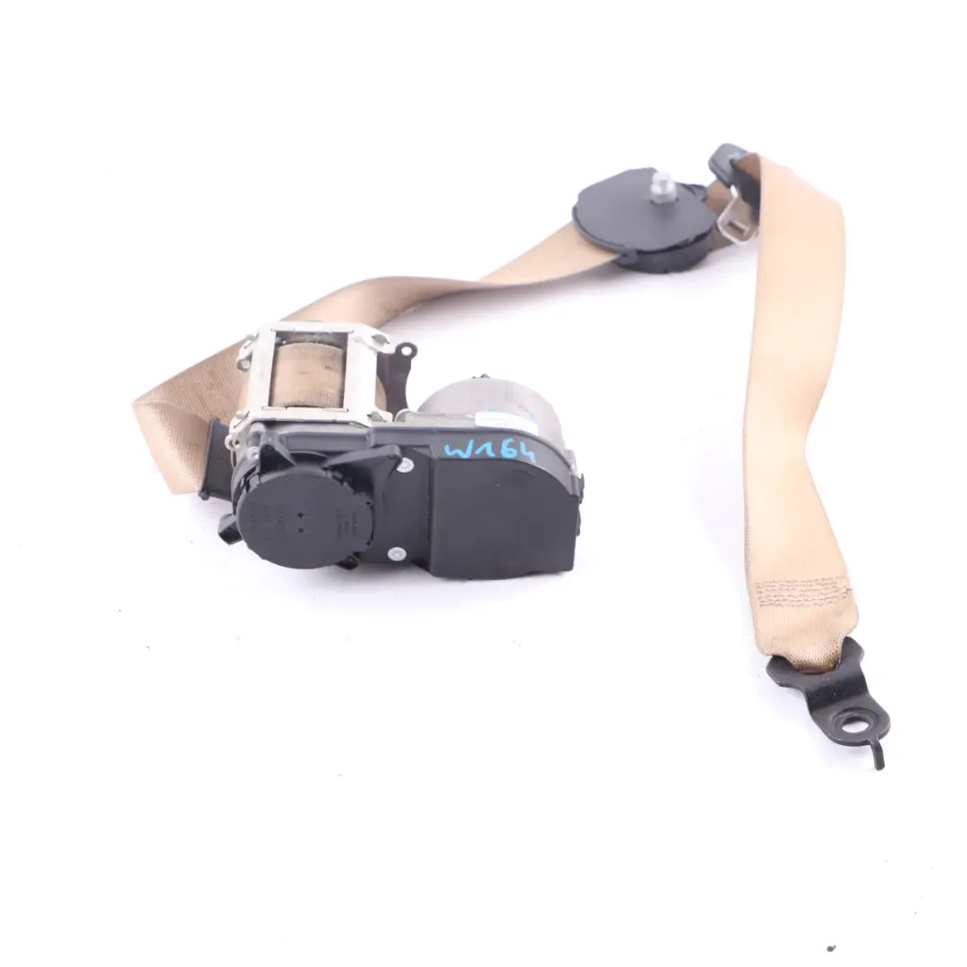 Belt Front Left N/S Upper seatbelt Beige to Mercedes ML W164 Seat with Part number A2518603385 Mercedes ML W164 Seat Belt Front Left N/S Upper seatbelt Beige - SKU A2518603385 - Part number A2518603385