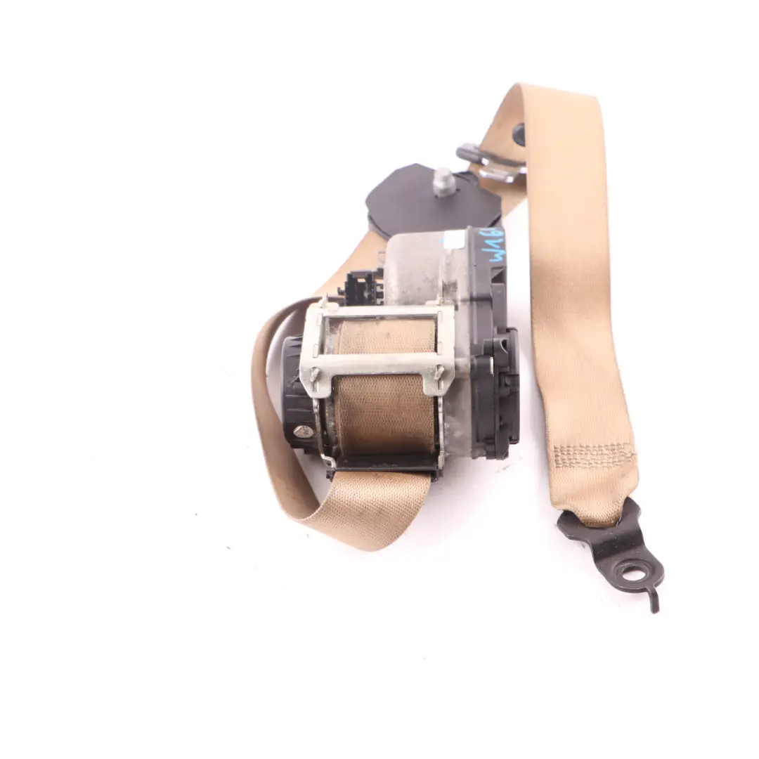 Belt Front Left N/S Upper seatbelt Beige to Mercedes ML W164 Seat with Part number A2518603385 Mercedes ML W164 Seat Belt Front Left N/S Upper seatbelt Beige - SKU A2518603385 - Part number A2518603385