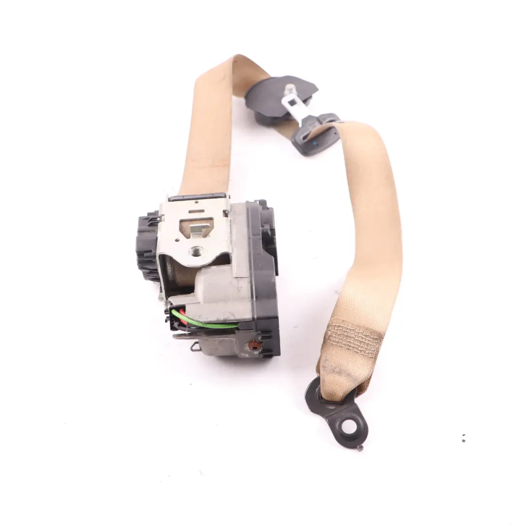Belt Front Left N/S Upper seatbelt Beige to Mercedes ML W164 Seat with Part number A2518603385 Mercedes ML W164 Seat Belt Front Left N/S Upper seatbelt Beige - SKU A2518603385 - Part number A2518603385