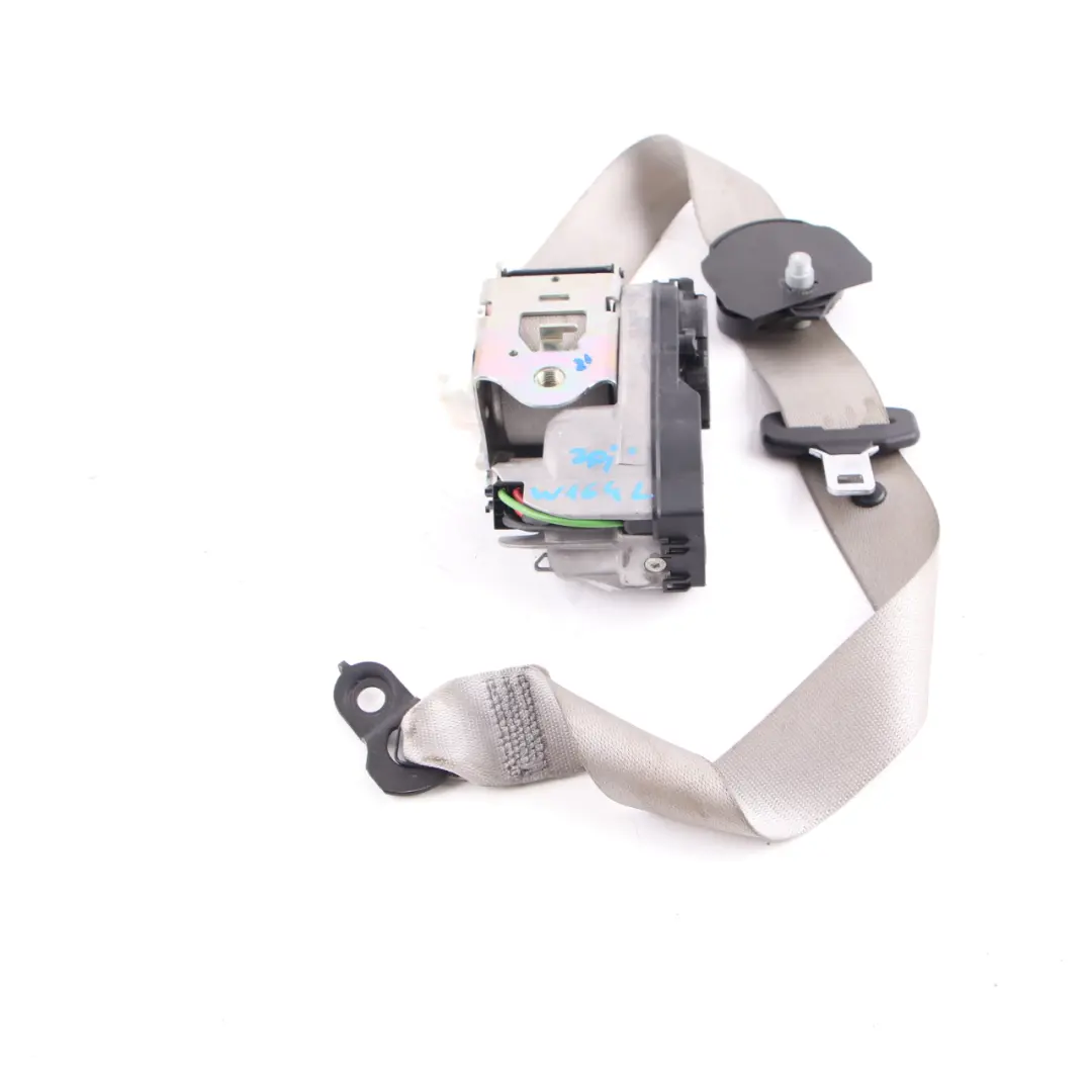 Belt Mercedes W164 Upper Front Left N/S Safety Grey to Seat with Part number A2518606385 Seat Belt Mercedes W164 Upper Front Left N/S Safety Grey - SKU A2518606385 - Part number A2518606385