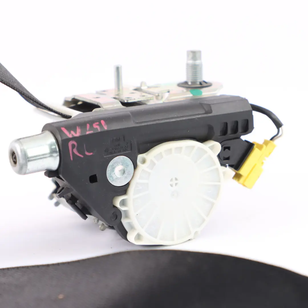 Mercedes W251 Ceinture de sécurité supérieure arrière gauche Noir - SKU A2518607985 - Numéro de pièce A2518607985