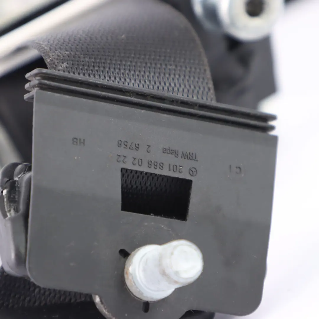 Mercedes W251 Seat Belt Upper Rear Right O/S Seatbelt Black - SKU A2518608085 - Part number A2518608085
