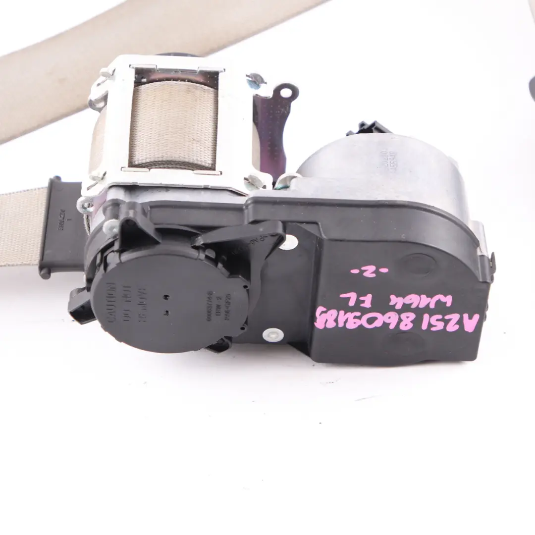 Belt Front Left N/S Safety Belt to Mercedes ML W164 Seat with Part number A2518609185 Mercedes ML W164 Seat Belt Front Left N/S Safety Belt - SKU rhd-A2518609185 - Part number A2518609185