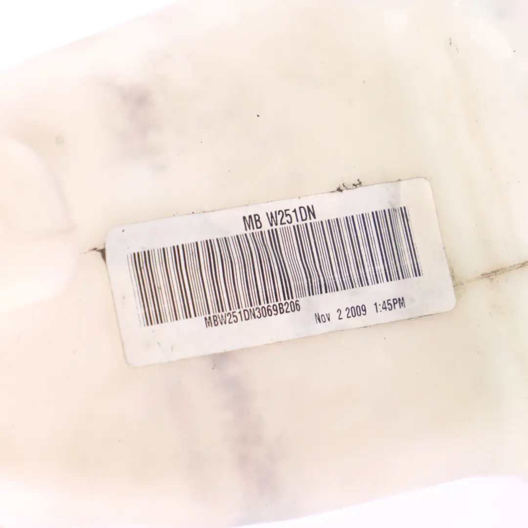 Limpiaparabrisas Botella Depósito de Líquido para Mercedes W251 con número de pieza A2518690620 Mercedes W251 Limpiaparabrisas Botella Depósito de Líquido - SKU A2518690620 - Número de pieza A2518690620