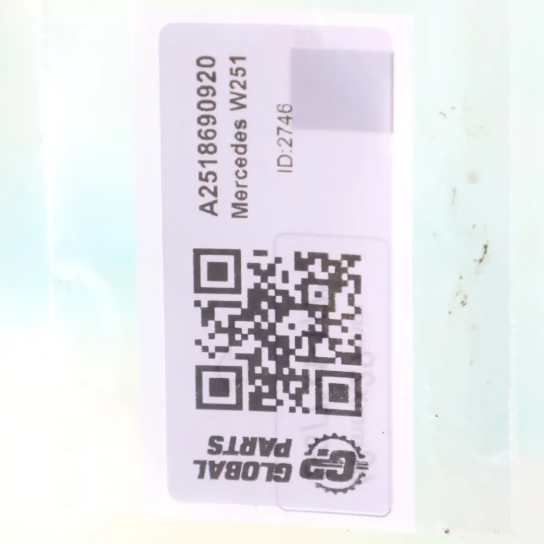 Limpiaparabrisas Botella Depósito de Líquido para Mercedes W251 con número de pieza A2518690920 Mercedes W251 Limpiaparabrisas Botella Depósito de Líquido - SKU A2518690920 - Número de pieza A2518690920