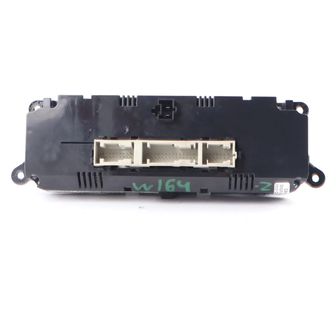Mercedes ML W164 A/C Heater Climate Control Unit Switch Panel - SKU A2518702289 - Part number A2518702289