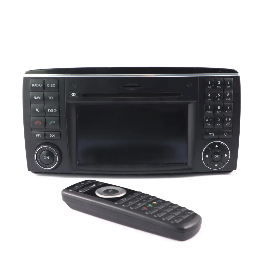Mercedes W251 Navigation Media Head Unit Radio Sat Nav Remote - SKU A2518705094 - Part number A2518705094