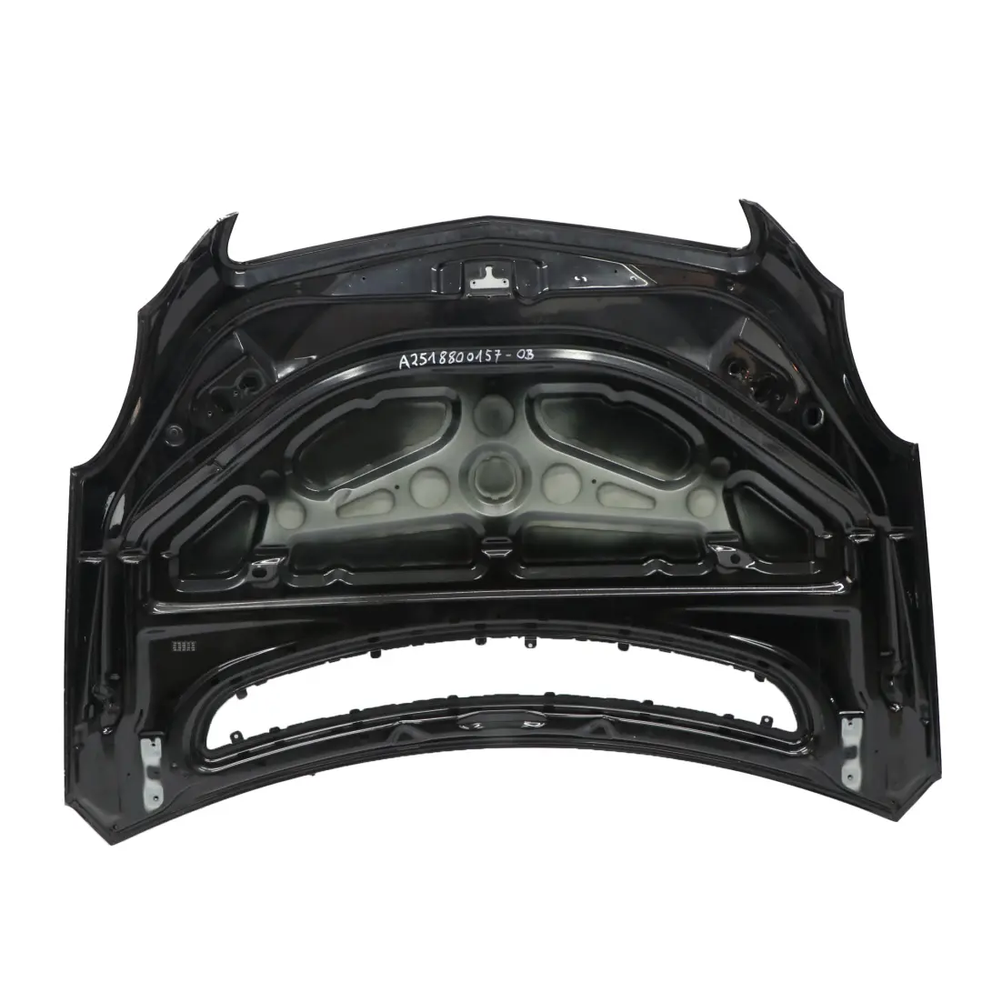 Maska Pokrywa Silnika Obsidian Black Czarny Metalik - 197 do Mercedes W251 o numerze A2518800157 Mercedes W251 Maska Pokrywa Silnika Obsidian Black Czarny Metalik - 197 - SKU A2518800157-OB - Numer Części A2518800157