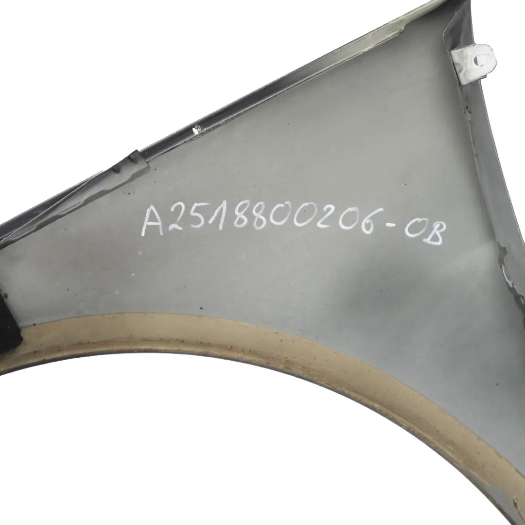 Side Panel Front Right O/S Wing Fender Obsidian Black - 197 to Mercedes W251 with Part number A2518800206 Mercedes W251 Side Panel Front Right O/S Wing Fender Obsidian Black - 197 - SKU A2518800206-OB - Part number A2518800206