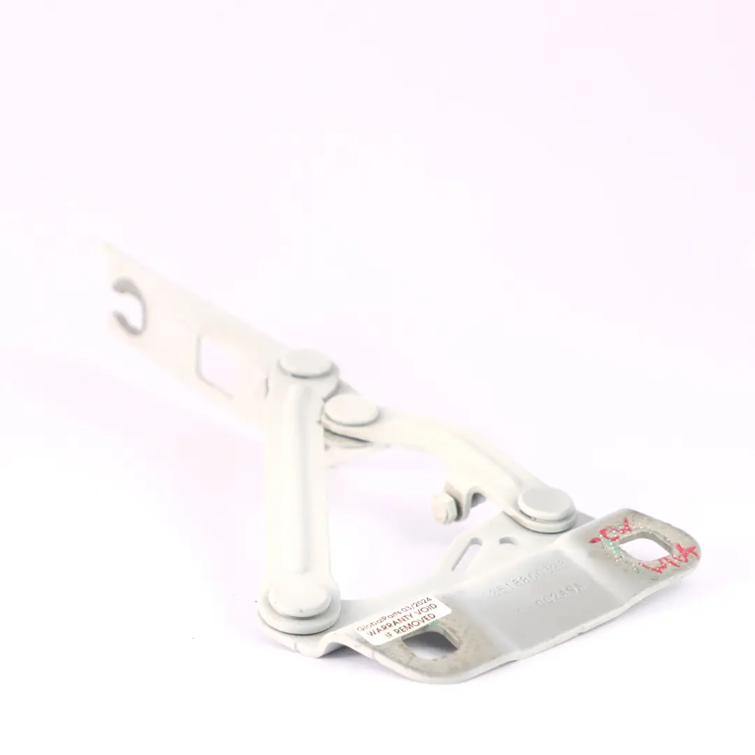 Mercedes W164 Cerniera cofano motore sinistra Calcite White - 650 - SKU A2518800328-CW - Numero di parte A2518800328