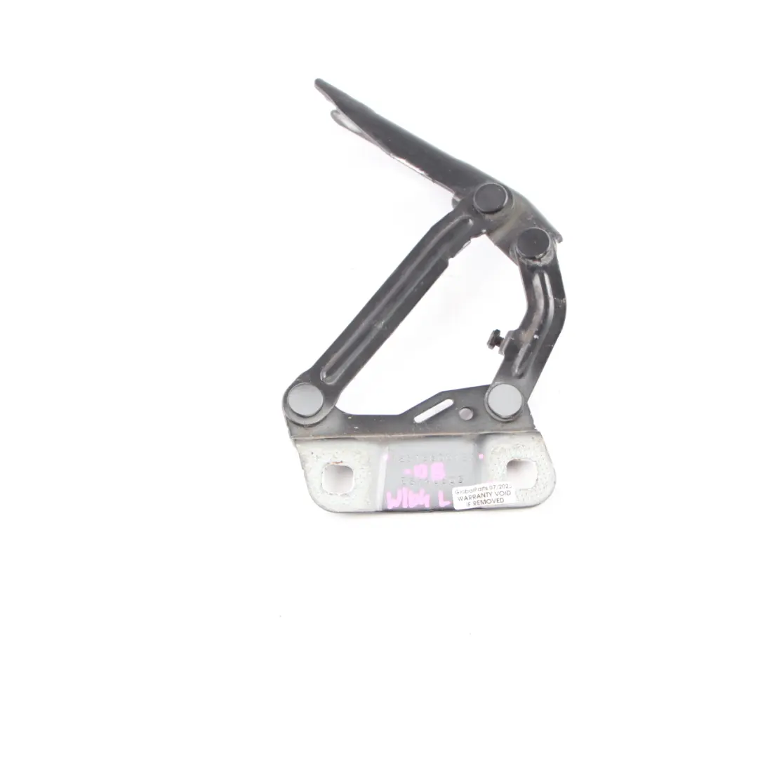 Mercedes ML W164 Bonnet Hood Hinge Left N/S Obsidian Black - 197 A2518800128 - SKU A2518800328-OB - Part number A2518800328