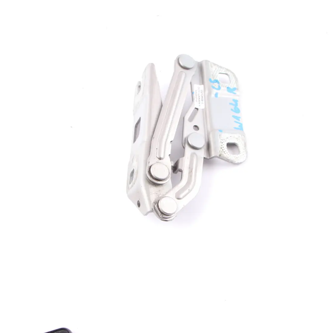 Bonnet Hood Hinge Right O/S Cubanite Silver - 723 A2518800228 to Mercedes ML W164 with Part number A2518800428 Mercedes ML W164 Bonnet Hood Hinge Right O/S Cubanite Silver - 723 A2518800228 - SKU A2518800428-CS - Part number A2518800428